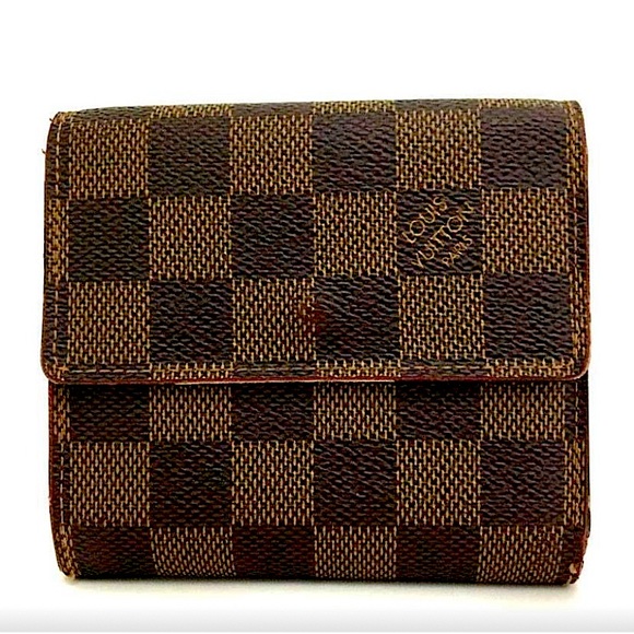 Louis Vuitton Wallet Damier Portefeiulle Elise Trifold - Picture 4 of 8